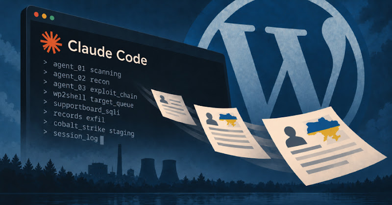 Chiến dịch tấn công dùng AI nhắm vào WordPress và hạ tầng Ukraine