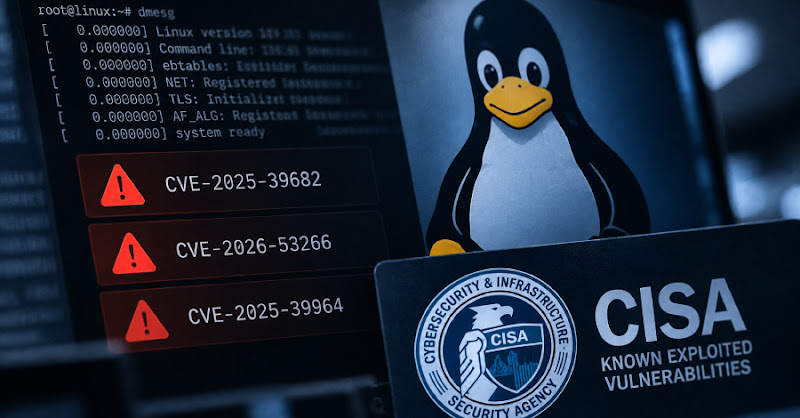 CISA cảnh báo ba lỗ hổng Linux kernel đang bị khai thác