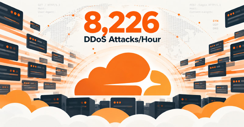 Cloudflare ghi nhận 18.2 triệu tấn công DDoS lớp mạng trong quý 3, tăng 38%