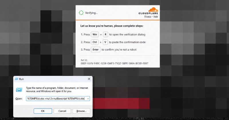 ClickFix lợi dụng bộ nhớ đệm trình duyệt để vượt giới hạn lệnh trên Windows