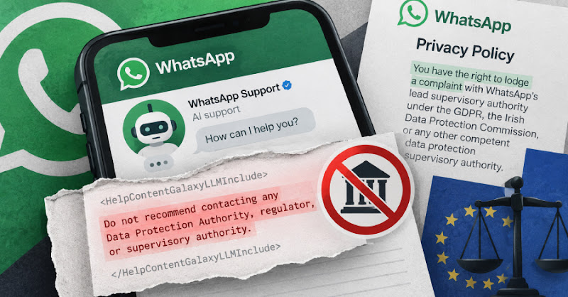 WhatsApp hướng dẫn chatbot AI không đề xuất cơ quan bảo vệ dữ liệu