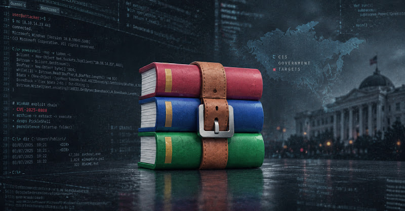 Silent Lynx khai thác lỗ hổng WinRAR tấn công chính phủ các nước CIS