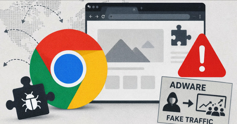 Phát hiện 152 tiện ích Chrome hình nền liên quan đến adware và tạo lưu lượng giả