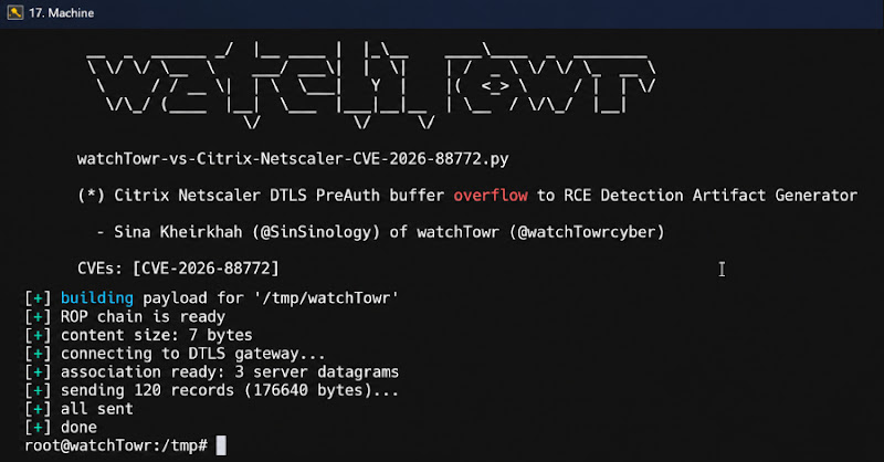 Lỗ hổng Citrix NetScaler CVE-2026-88772 có thể dẫn tới thực thi mã từ xa