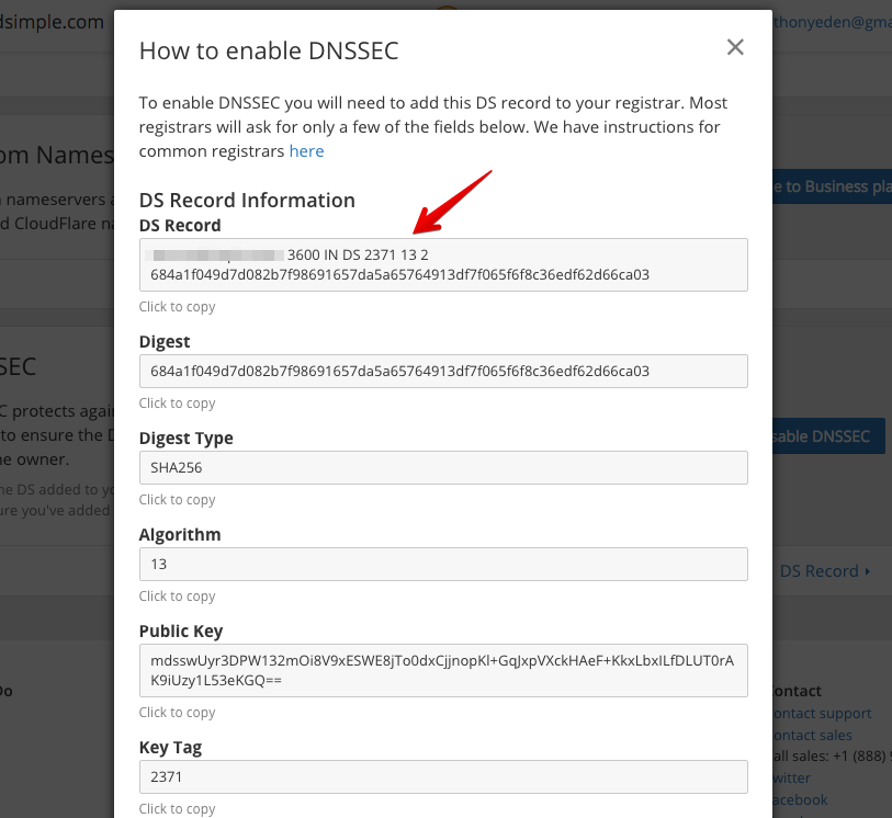 Cloudflare DNSSEC