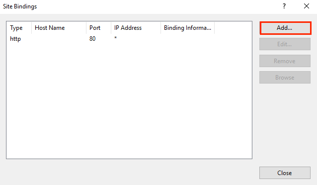 Cloudflare Installation Origin Cert - IIS 10 - Binding